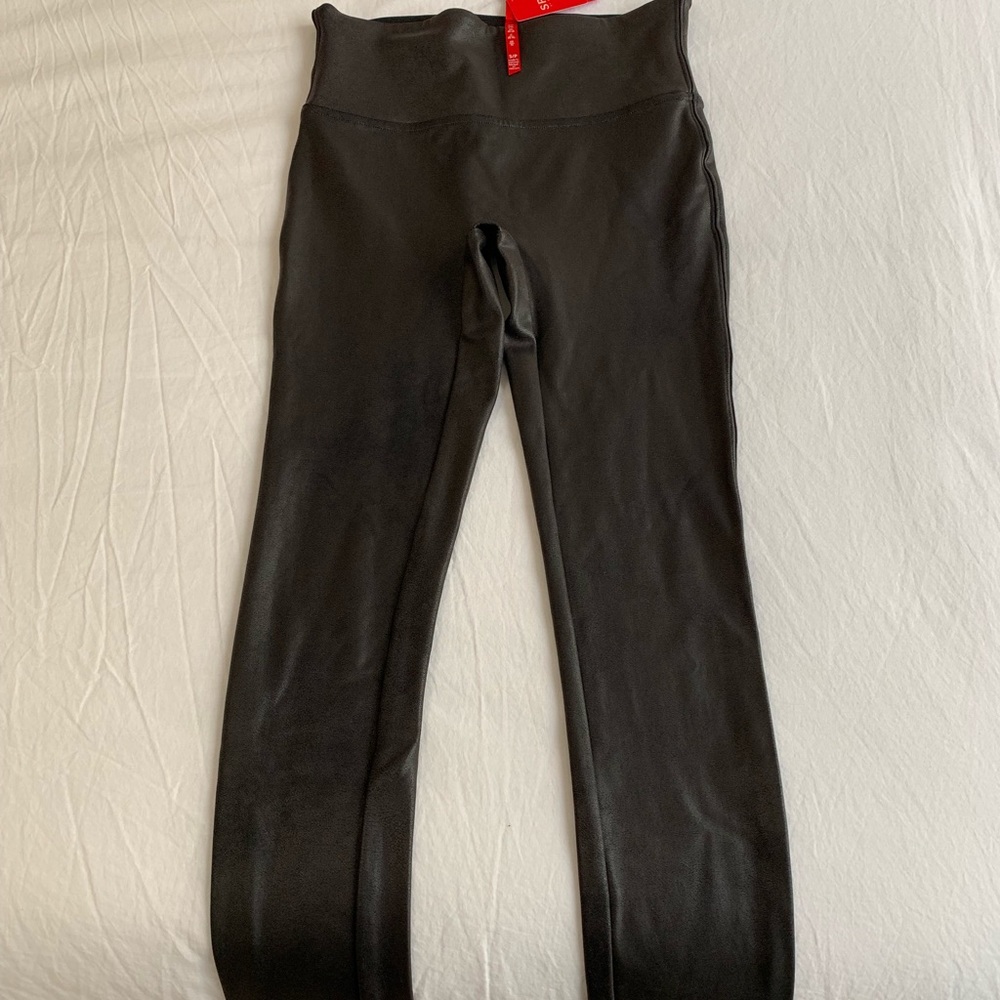 Spanx faux leather leggings